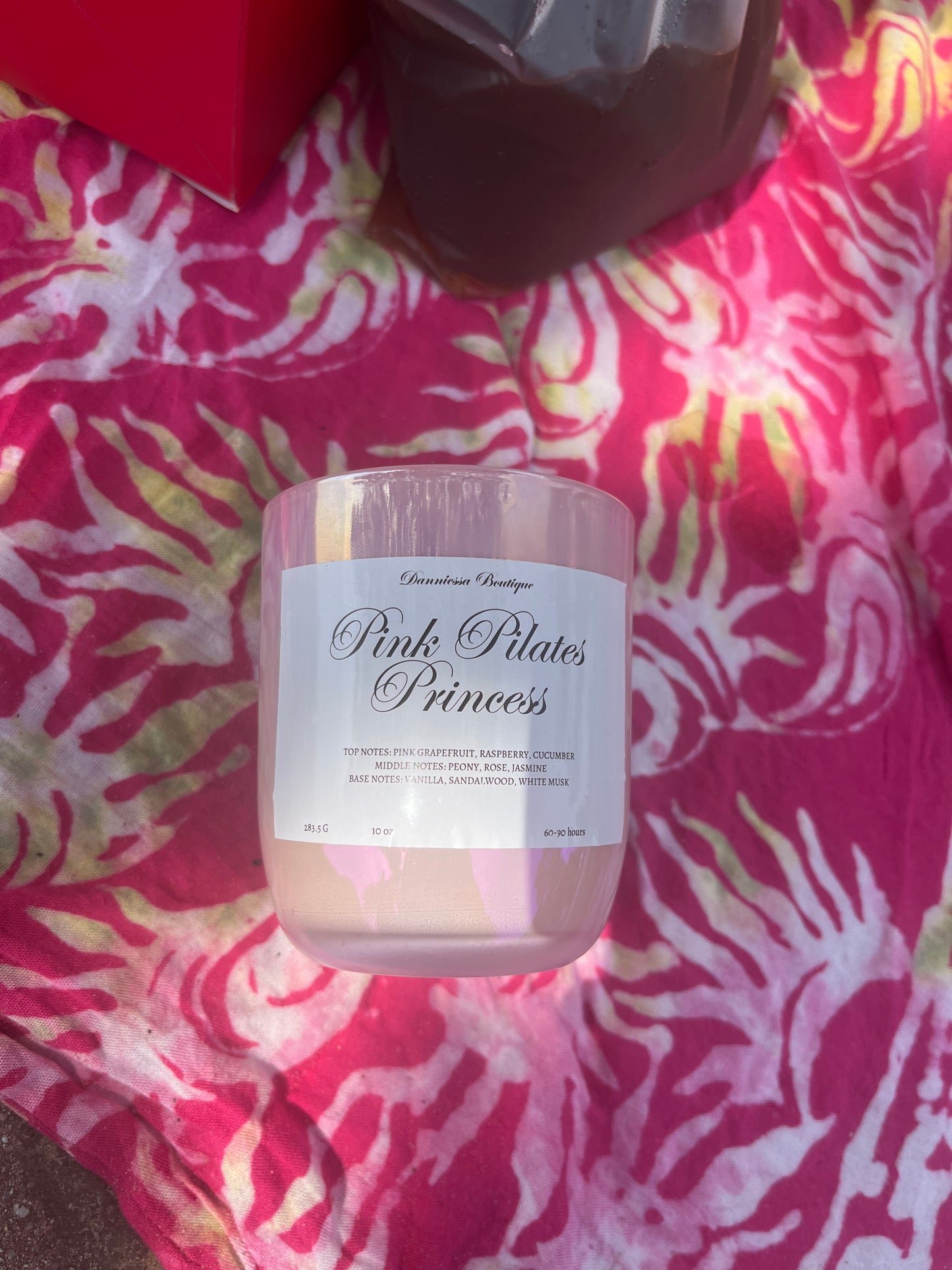 Pink Pilates Princess Candle – Danniessa Boutique